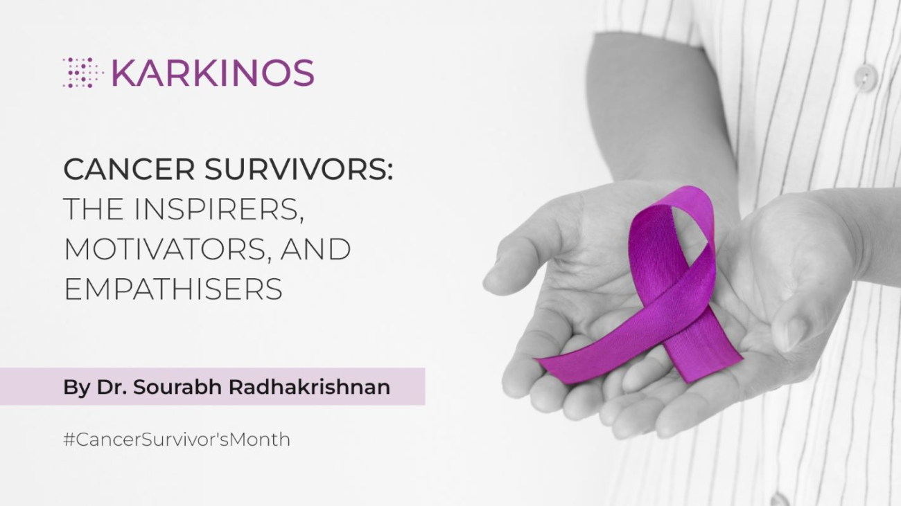 How can cancer survivors prevent other cancer patients from dropping out of  treatment? – Karkinos Healthcare